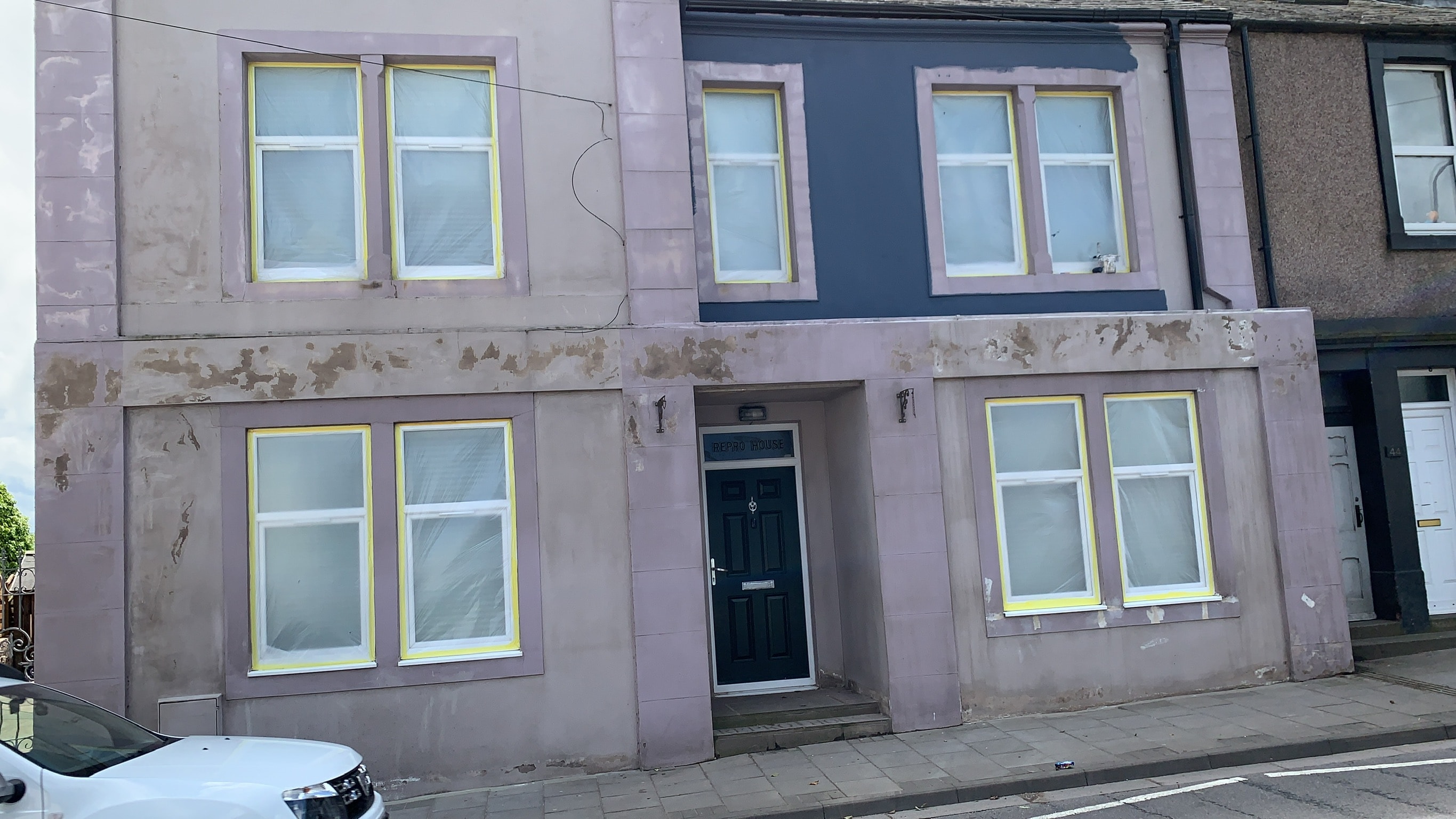 Aspatria Exterior — Before