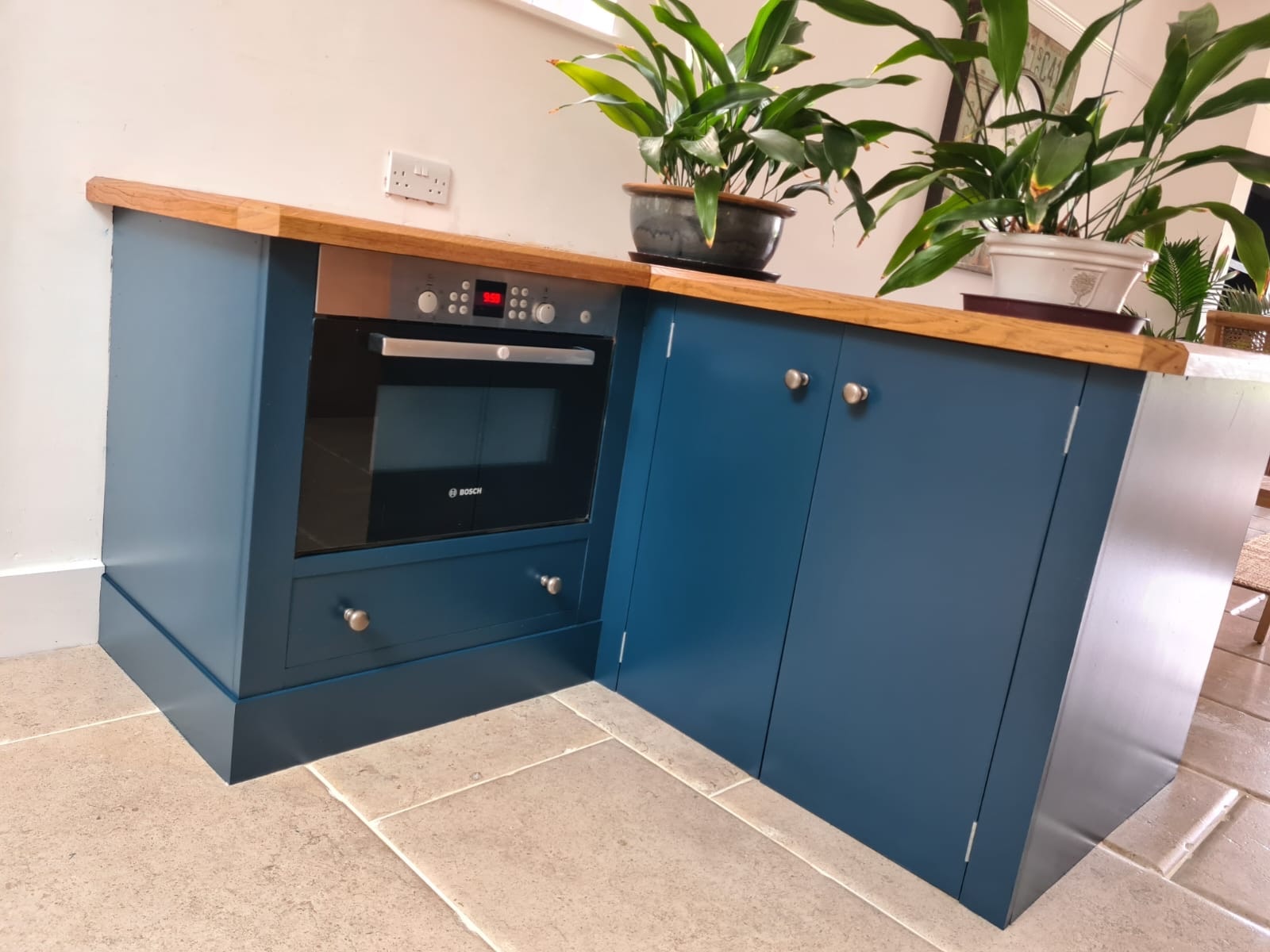Kitchen Units — Navy Blue