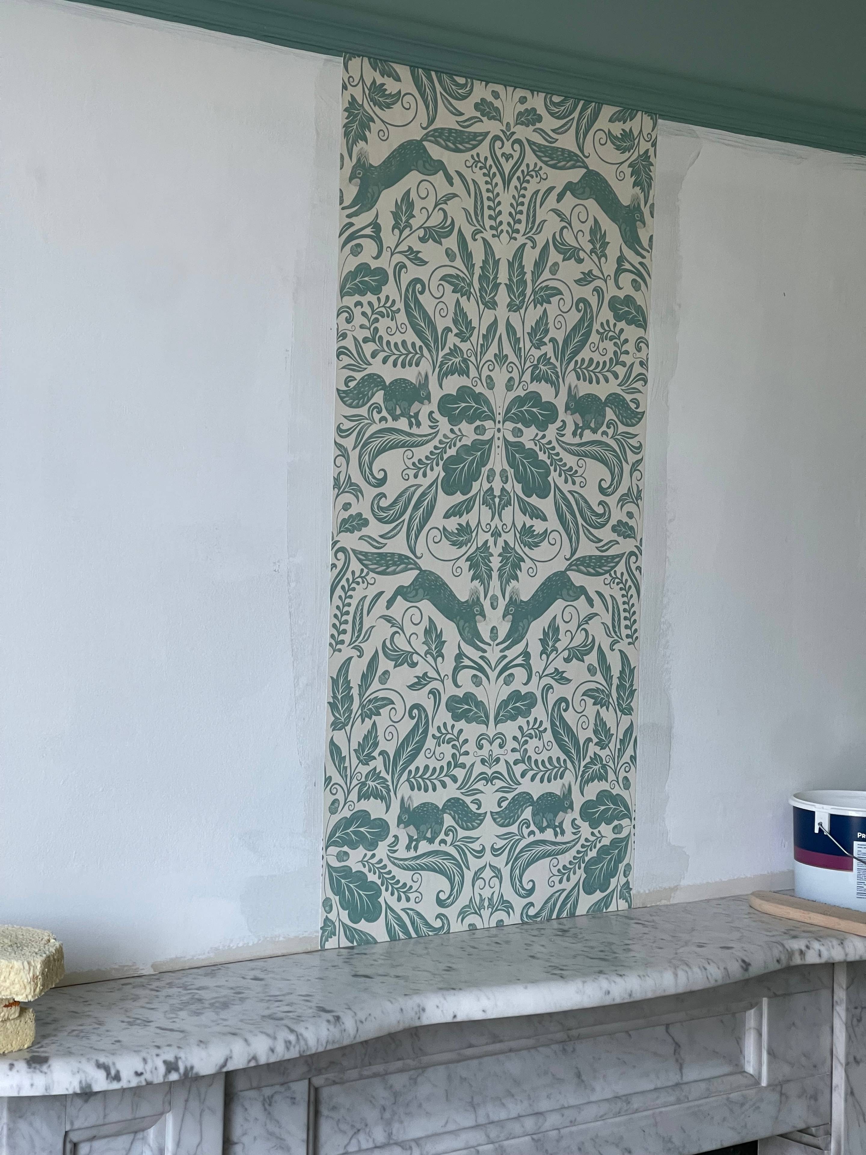Period Sitting Room — Cabinetry Detail