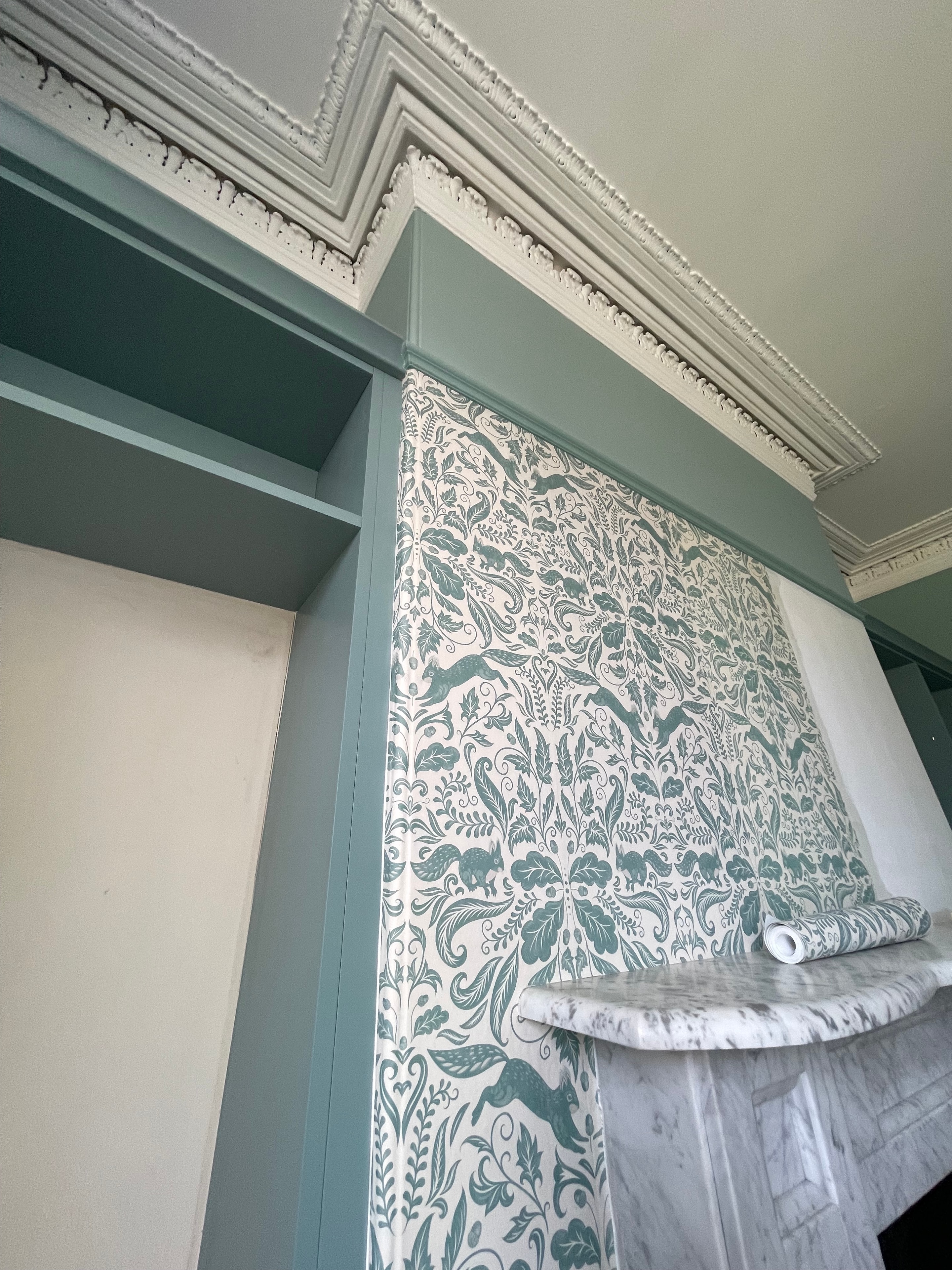 Period Sitting Room — Cornice & Ceiling Detail