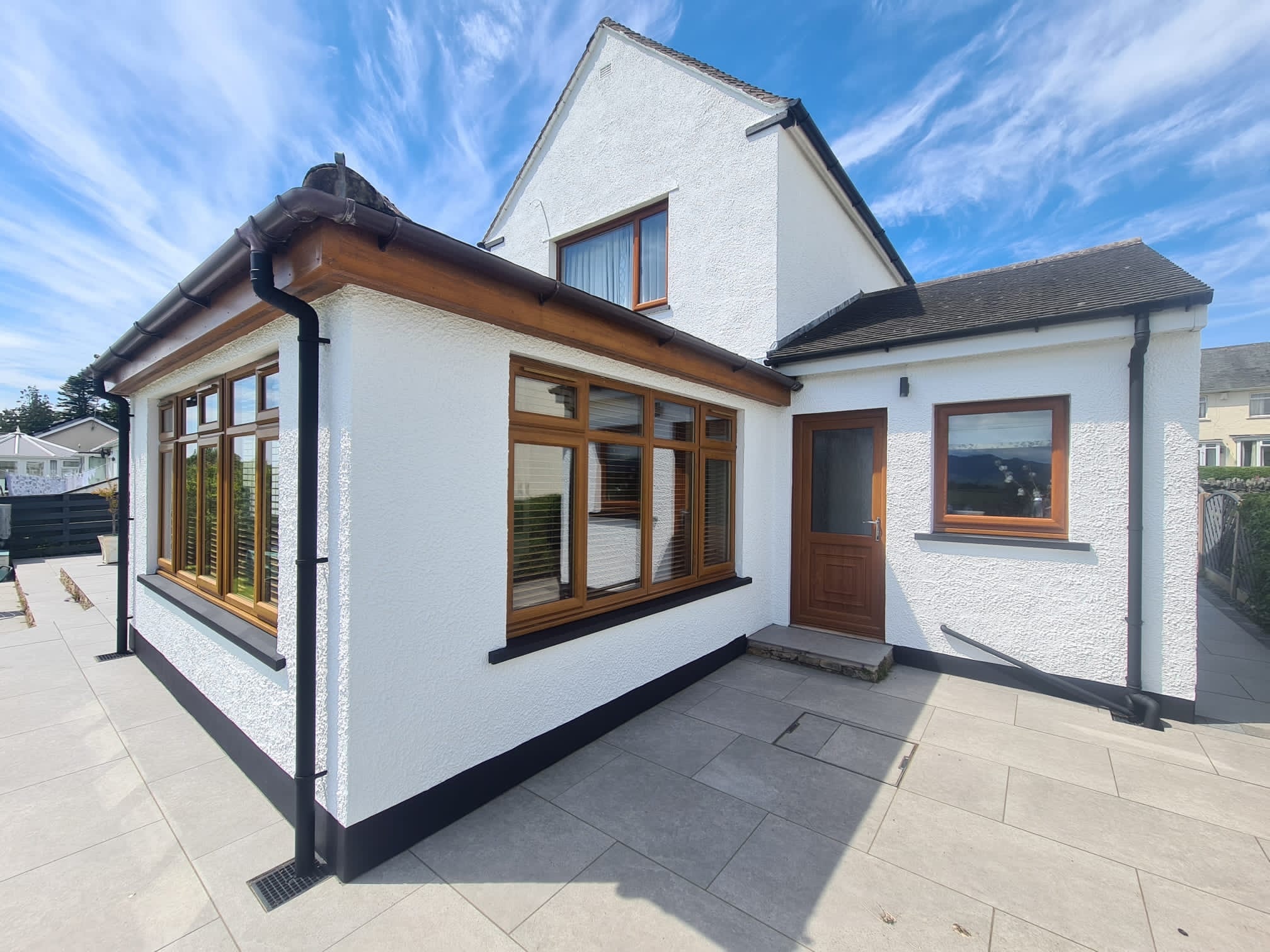 Exterior Repaint — Side & Extension